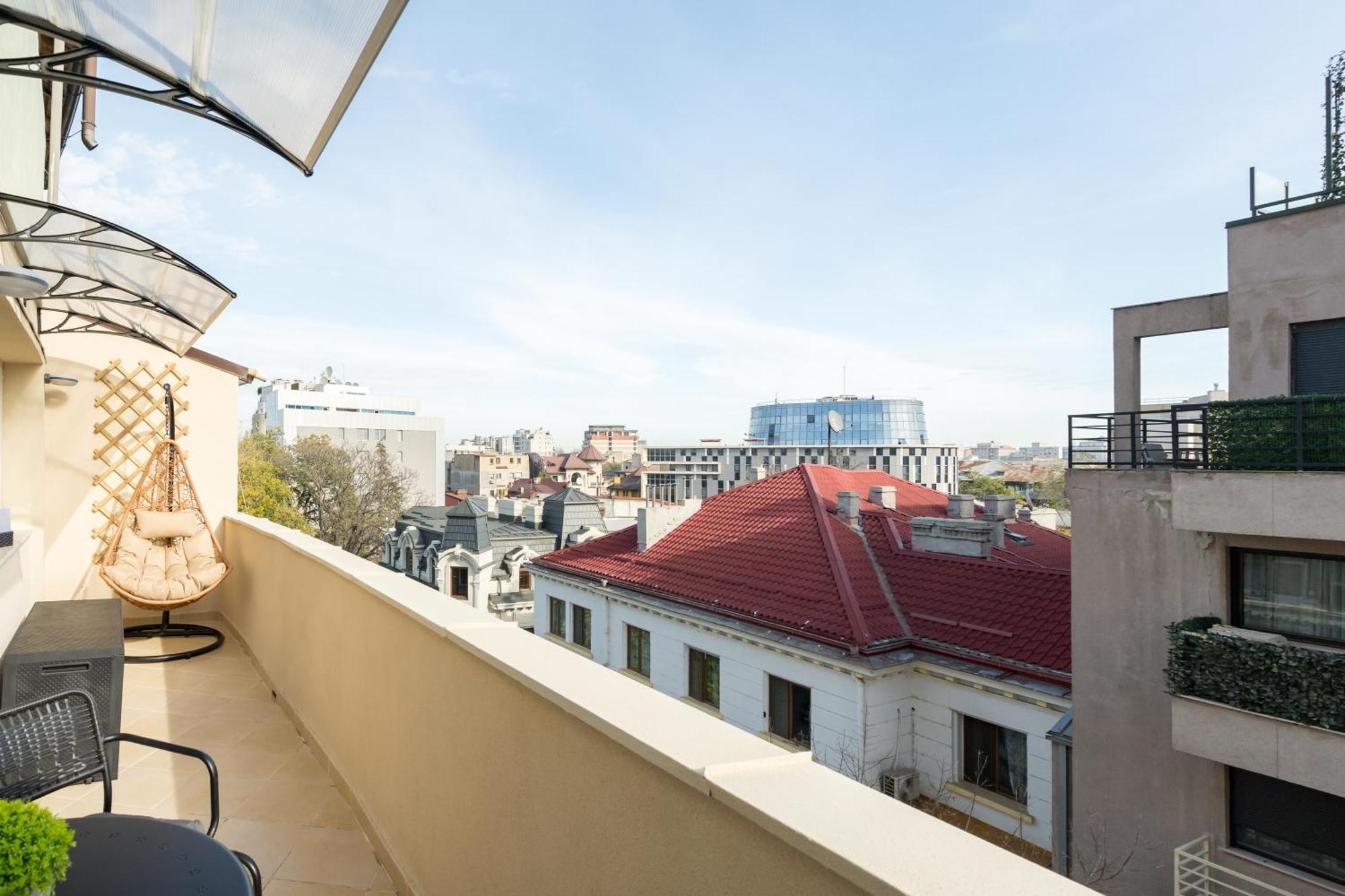 Urban Dream Studio With City Views & Comfort Bukarest Eksteriør billede
